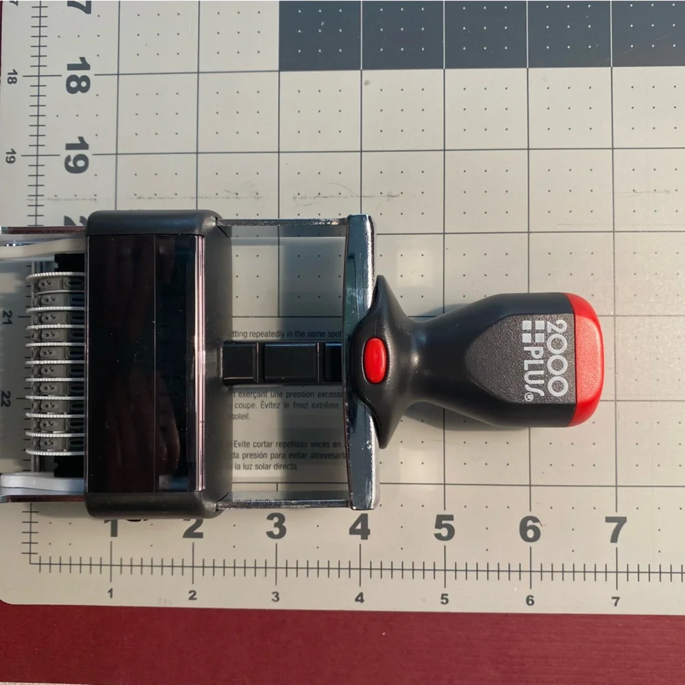 Cosco 2000PLUS Classic Line 2010/P 10 Digit Numbering Heavy Duty Stamper